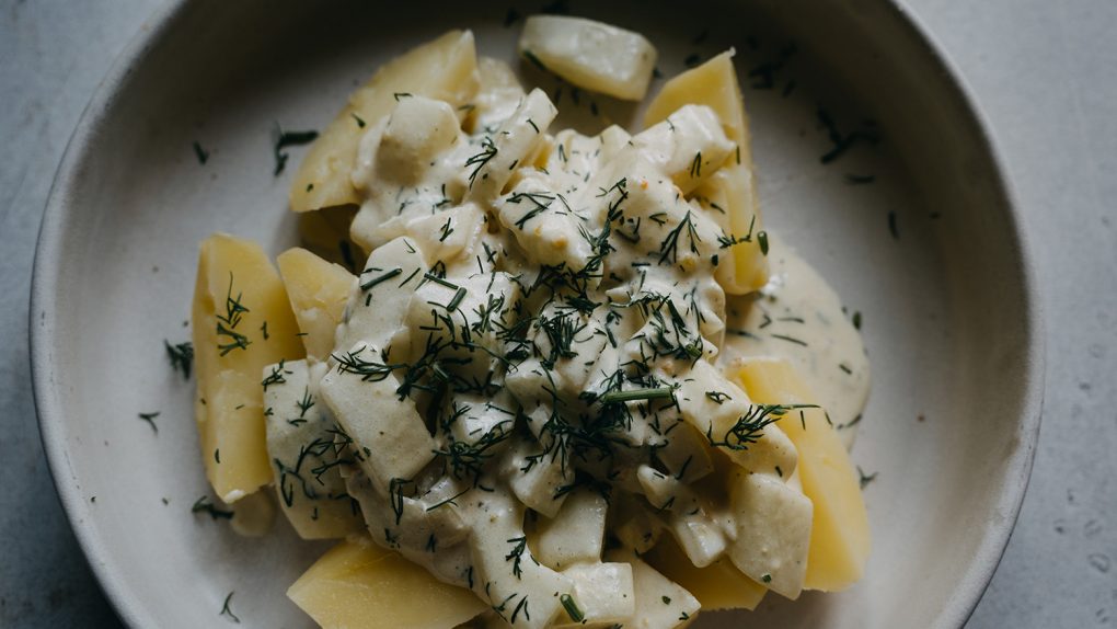 Vegane Schmorgurken