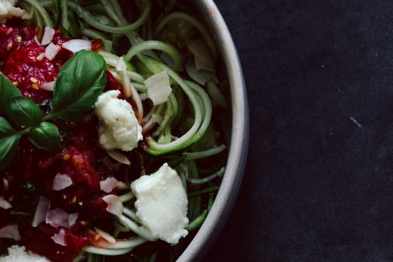 Zucchini Nudeln Zoodles