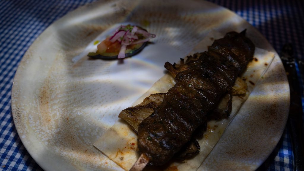Veganes Abendessen im All-Inclusive-Club an der türkischen Ägäis